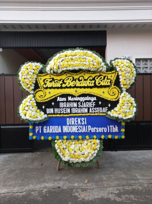 Papan Bunga Duka di Aru Tengah
